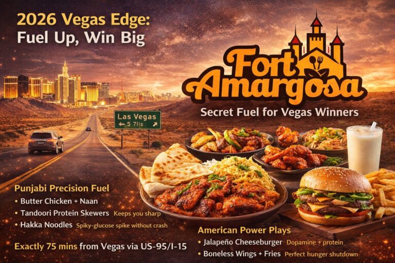 Fort Amargosa 2026: Secret Fuel for Vegas Winners – Punjabi Dhaba’s Hidden Edge