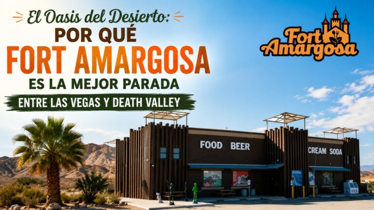 El Oasis del Desierto: Por Qué Fort Amargosa es la Mejor Parada Entre Las Vegas y Death Valley